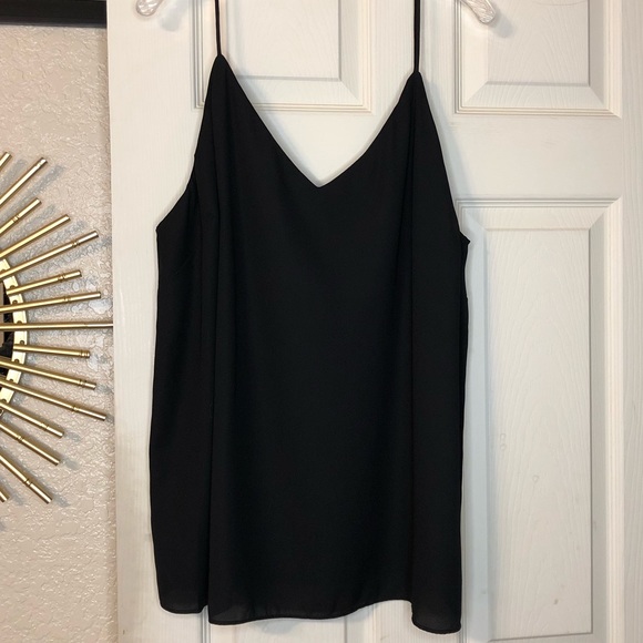 H&M Black Spaghetti Strap Tank Top XXL - Picture 8 of 8